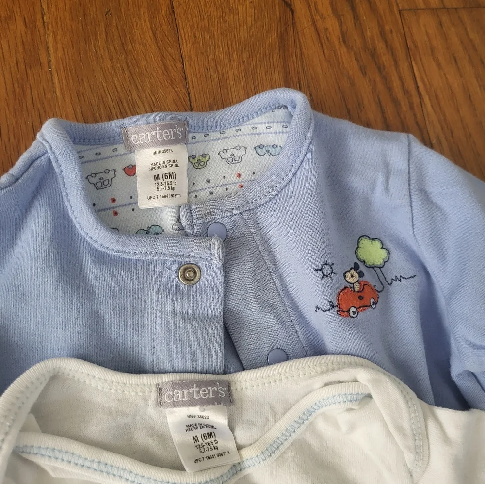 Carter's Boys Baby Infant 6 Months 6 Piece‎ Bundle